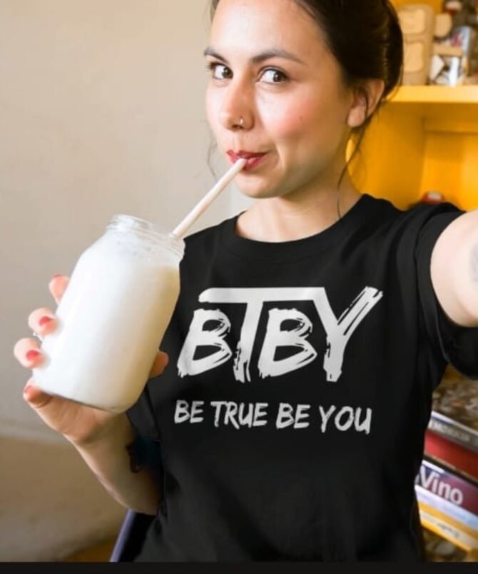 BTBY Women's T-Shirt – "No Matter Who You Are" - Image 5