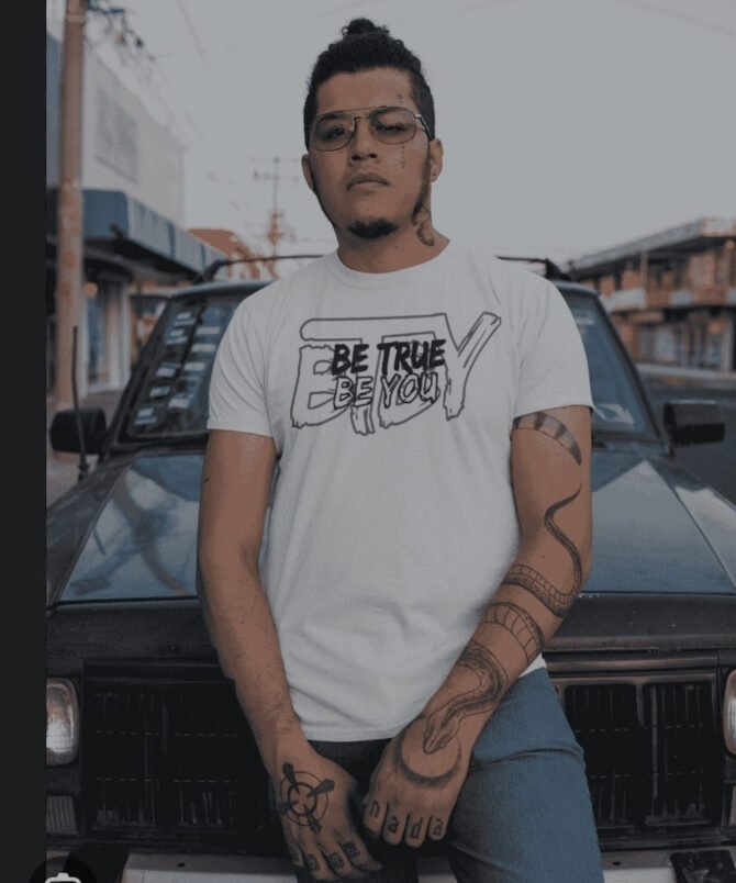 BTBY Men's  T-Shirt – "Be True Be You" - Image 2