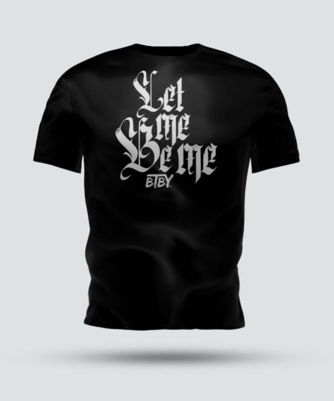 BTBY Men's Expression T-Shirt – "Let Me Be Me" - Image 2