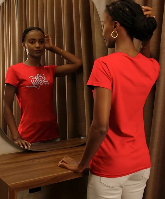 BTBY Women's Statement T-Shirt – "Let Me Be Me" - Image 3