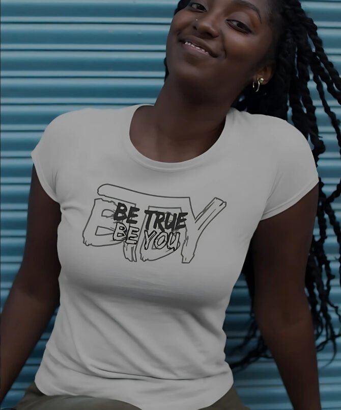 BTBY Women's T-Shirt – "Be True Be You" - Image 3