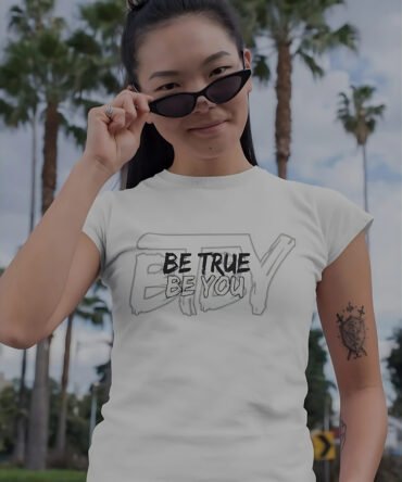 BTBY Women's T-Shirt – "Be True Be You"