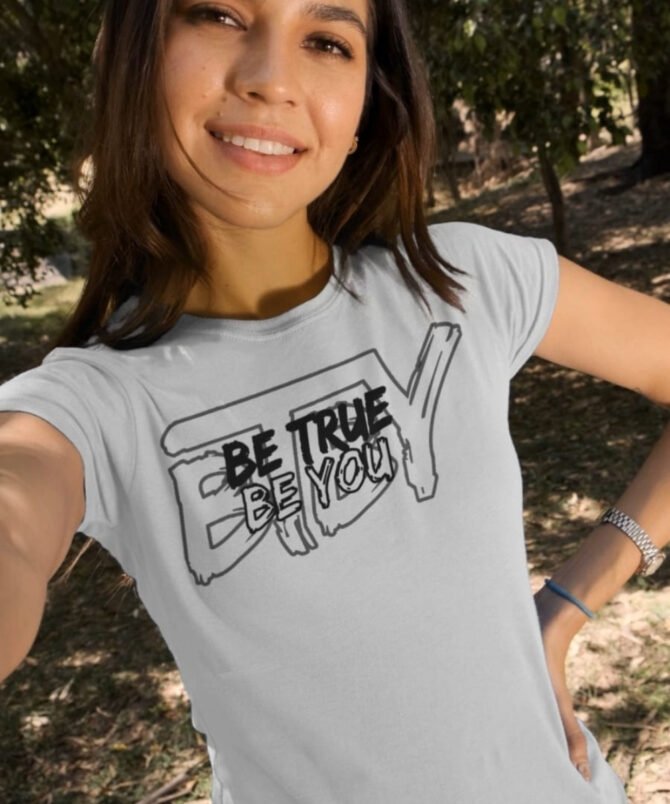 BTBY Women's T-Shirt – "Be True Be You" - Image 2
