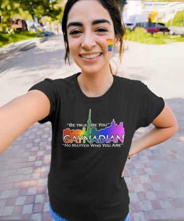 BTBY Women’s Pride T-Shirt – "Gaynadian"