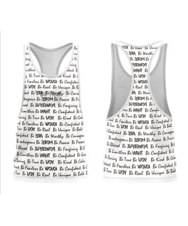 BTBY Men’s All-Over Print Vest – “Be True Be You”