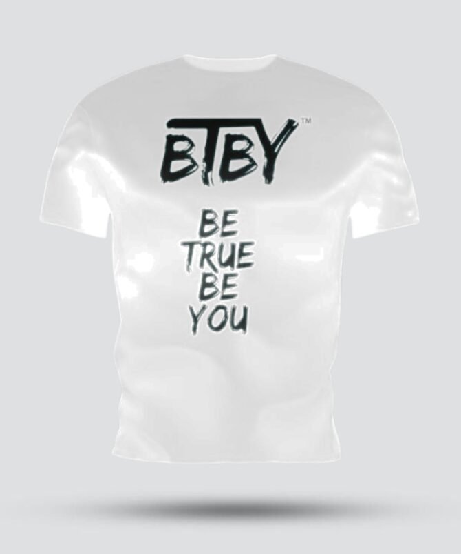 BTBY Men’s Signature T-Shirt – "Be True Be You" Edition - Image 3